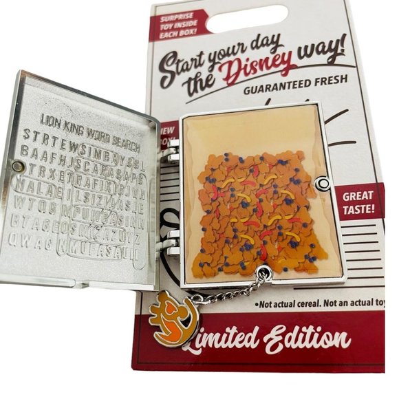 Disney Lion King Timon’s Bugs and Grubs Cereal Box Timon Limited Edition Pin - Picture 6 of 7